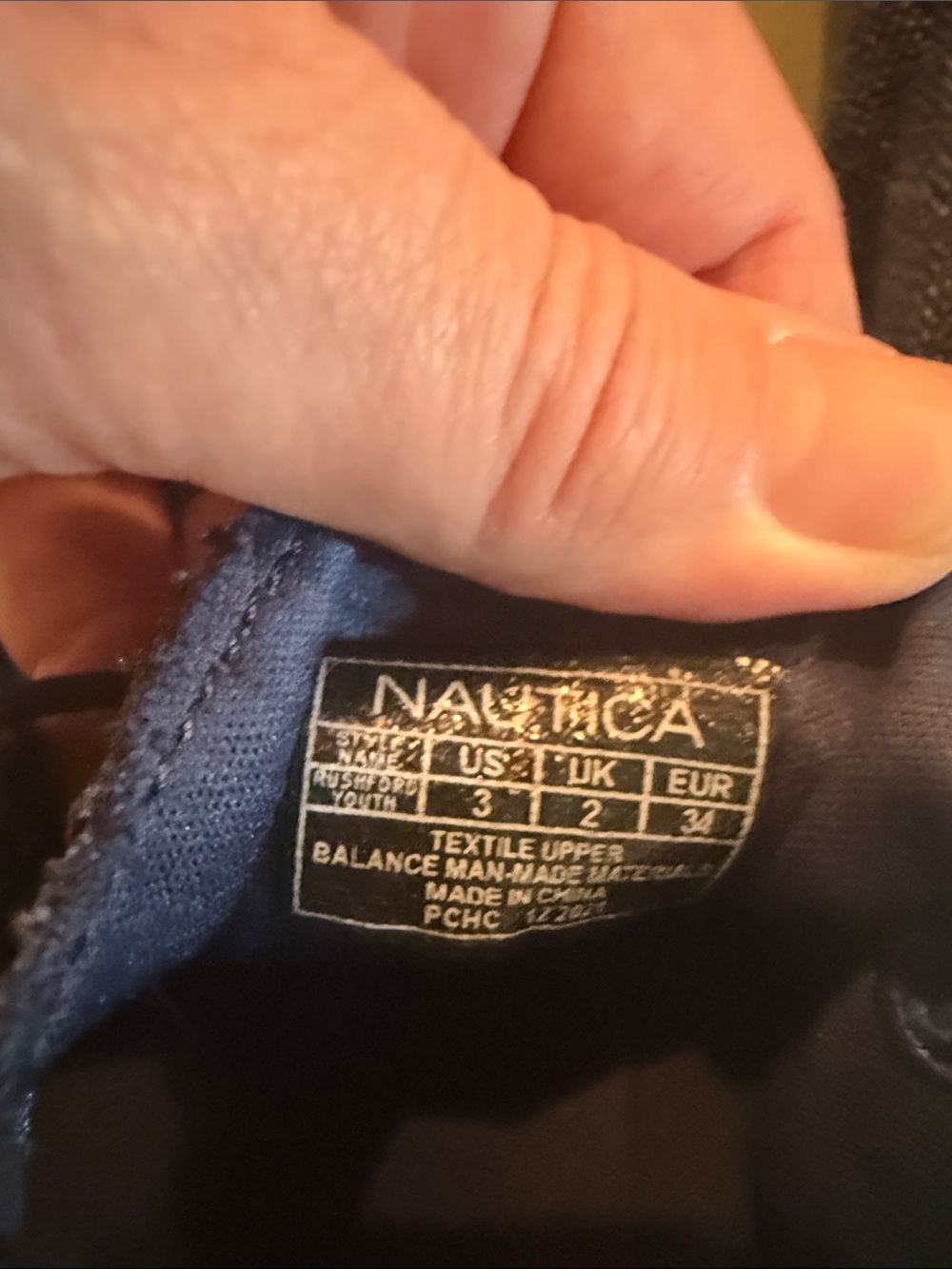 Nautica Kids Navy Blue Slip-On Casual Shoes - Picture 5 of 5